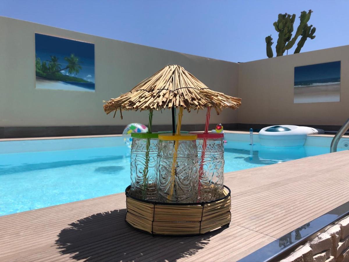 Atico con piscina privada a 100m del mar Vera Exterior foto