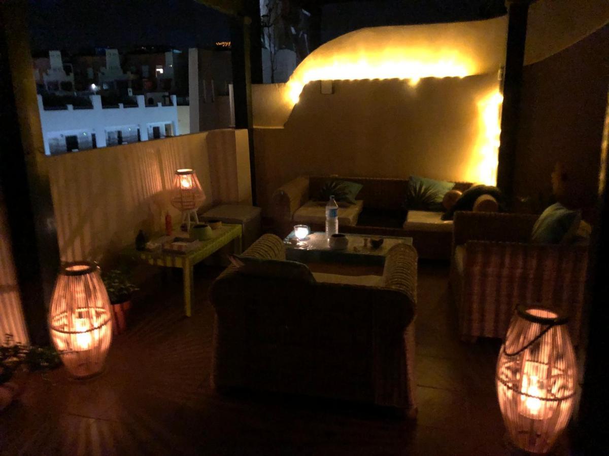 Atico con piscina privada a 100m del mar Vera Exterior foto