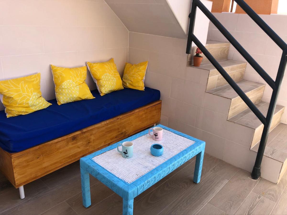 Atico con piscina privada a 100m del mar Vera Exterior foto